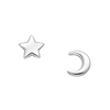 Aros Pegados Estrella y Luna